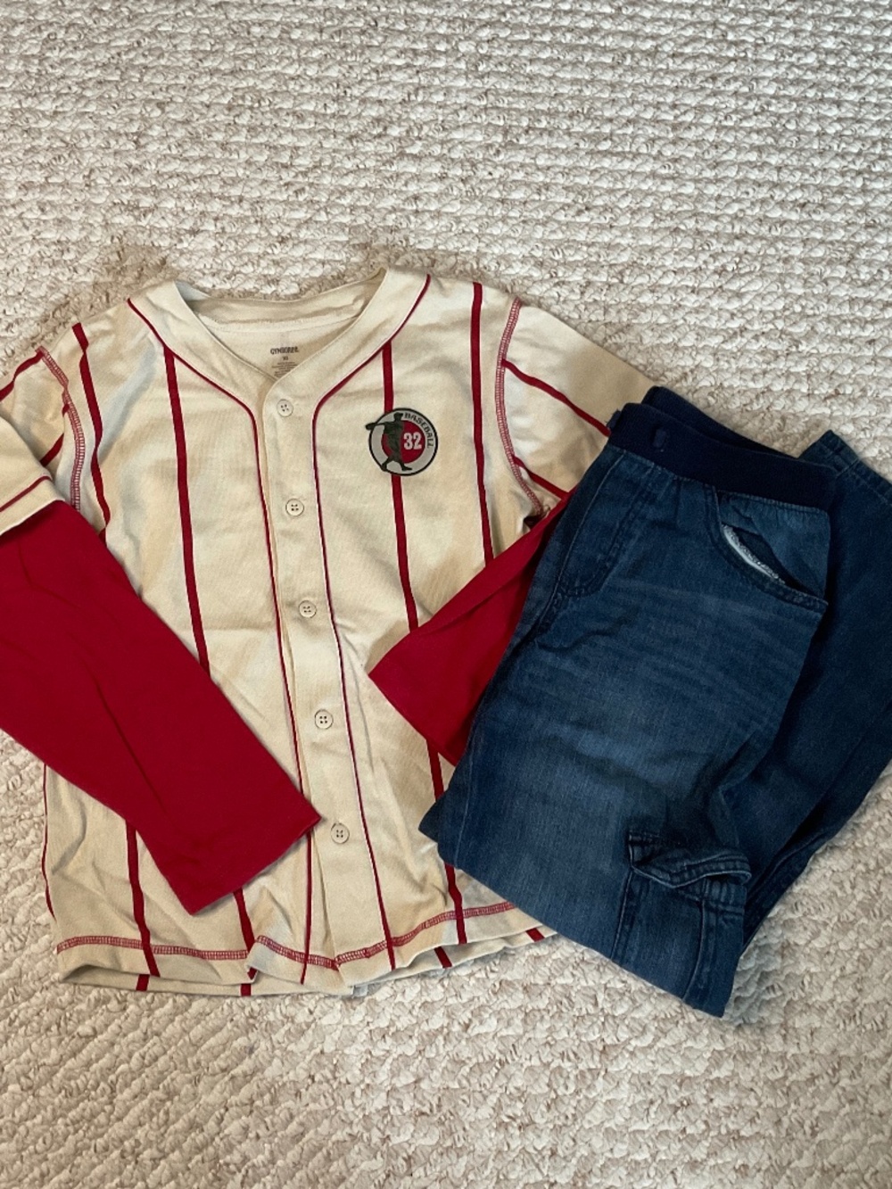⚾️ Gymboree baseball outfit - size 10